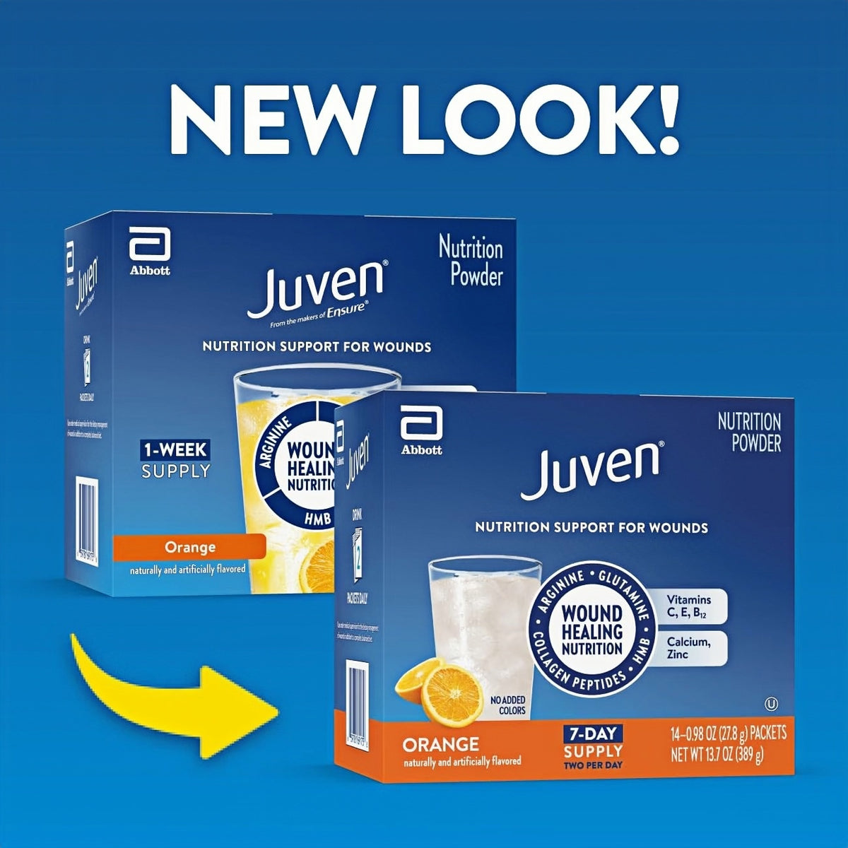 Juven Orange Therapeutic Nutrition Powder