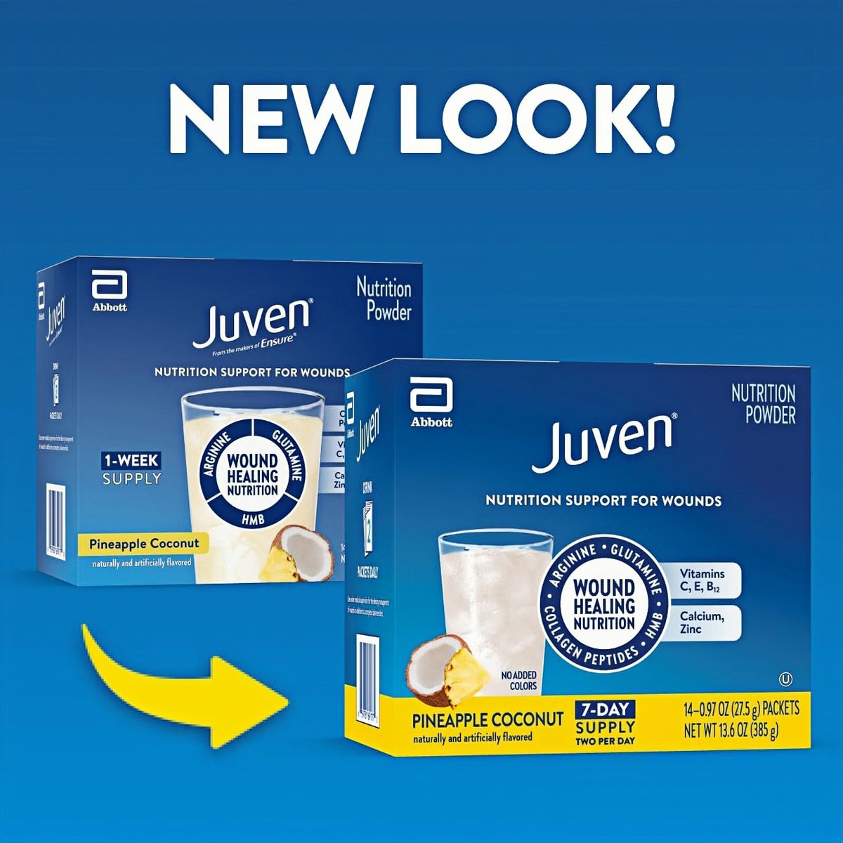 Juven Pineapple Coconut Therapeutic Nutrition Powder