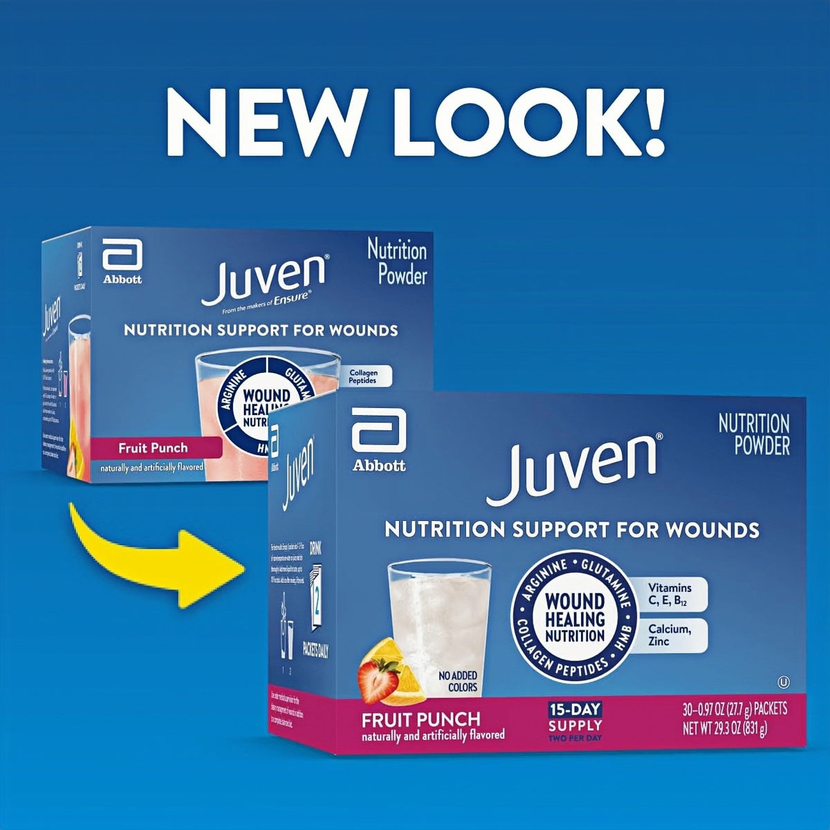 Juven Nutrition Support for Wound Healing, Fruit Punch